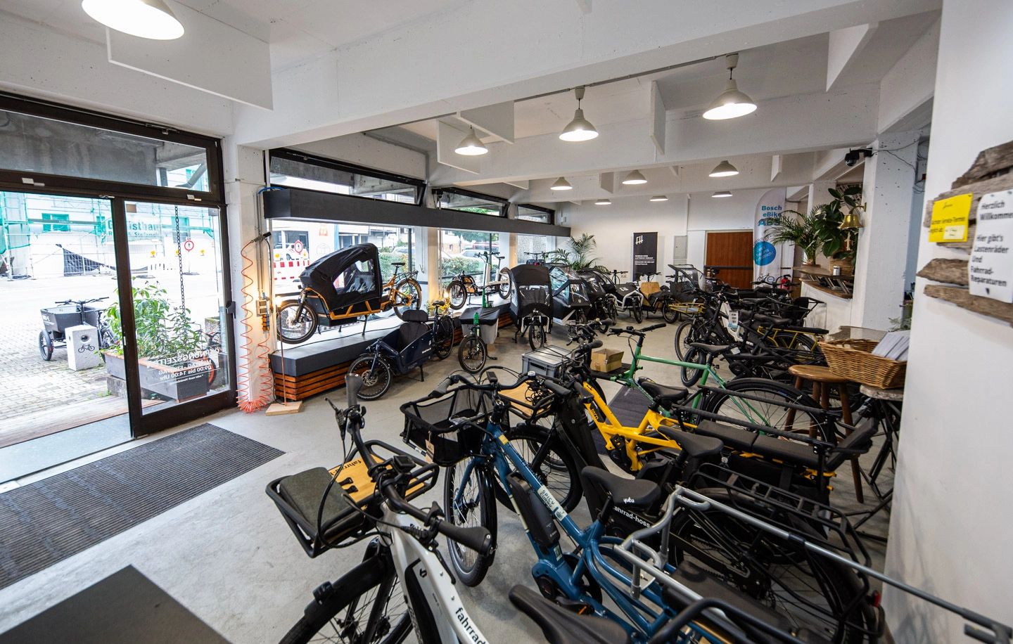 Fahrrad Hoss Showroom Innen